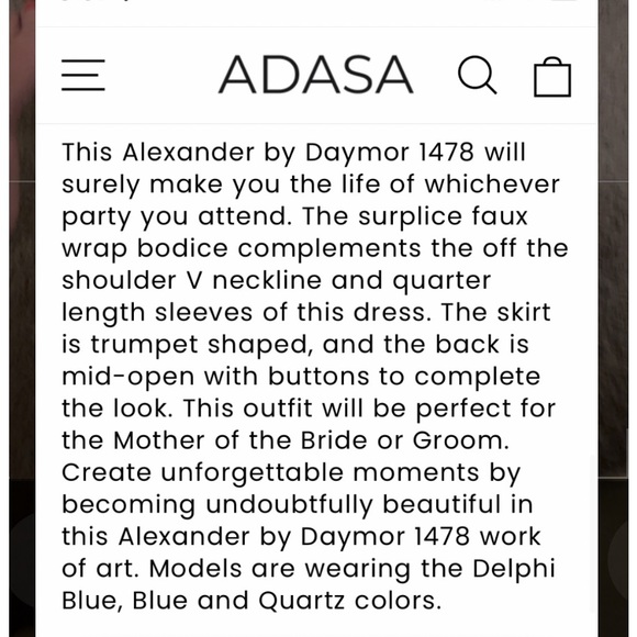 Worn 1x for a few hours b4 I changed for reception! Stunning mother of bride - Picture 12 of 15